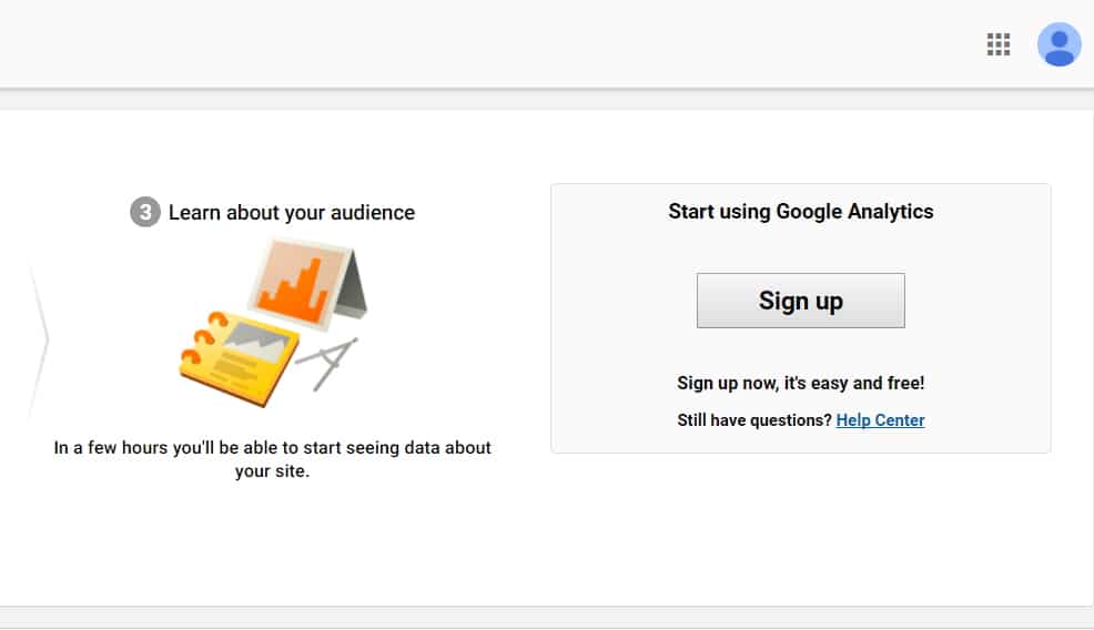 Google Analytics Account Setup